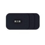 Pack de tres almohadillas de repuesto para Hyperice Venom Go apiladas, mostrando la textura adhesiva reutilizable