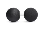 Pelota doble Blackroll Duoflex 12 con puente central flexible blanco