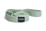 Blackroll Stretch Band verde — banda elástica continua con 16 lazos cosidos, etiqueta Made in Germany