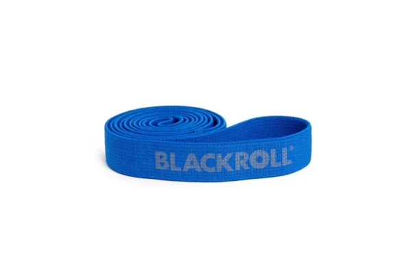 Blackroll Super Band azul — banda elástica continua de resistencia fuerte