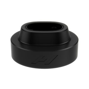 Base de carga Hyperice para Hypervolt 2 Pro, vista frontal en negro