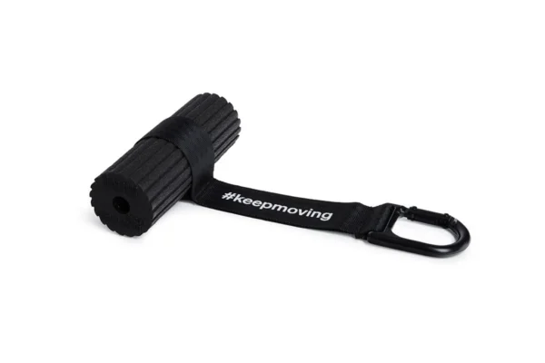 Blackroll Hook visto de perfil con la etiqueta #keepmoving