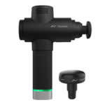 Hypervolt 2 Pro de Hyperice junto al Cabezal Térmico